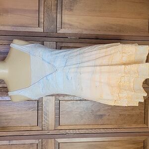 Hard Tail Forever Tie-Dye Tiered Tank Mini Dress Sz XS